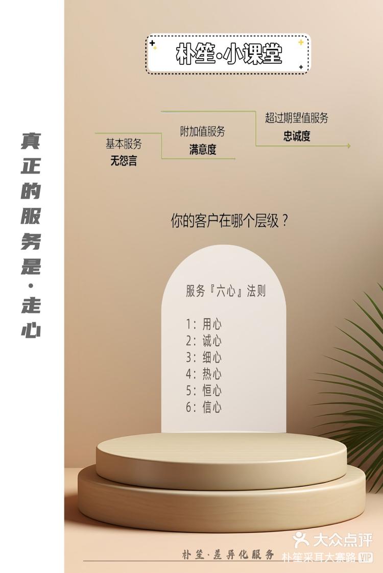 用心去服务每一位顾客