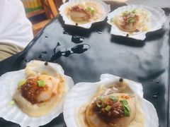 烤扇贝-石记老北京炙子烤肉(松园店)