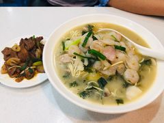 虾仁片儿川-二扁私房面馆(崂山路店)