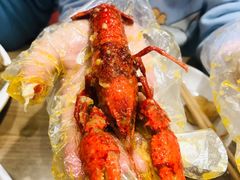 蒜泥小龙虾-宝记烧烤·碳锅羊肉·羊蝎子火锅·夜食社(文体路创始店)