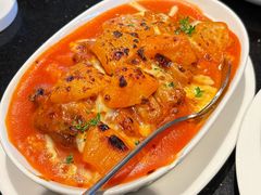 鲜杂果焗猪排饭-新旺茶餐厅•早餐(迪士尼小镇店)