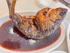 罾蹦鲤鱼-奥华餐厅·老张记(台基厂店)