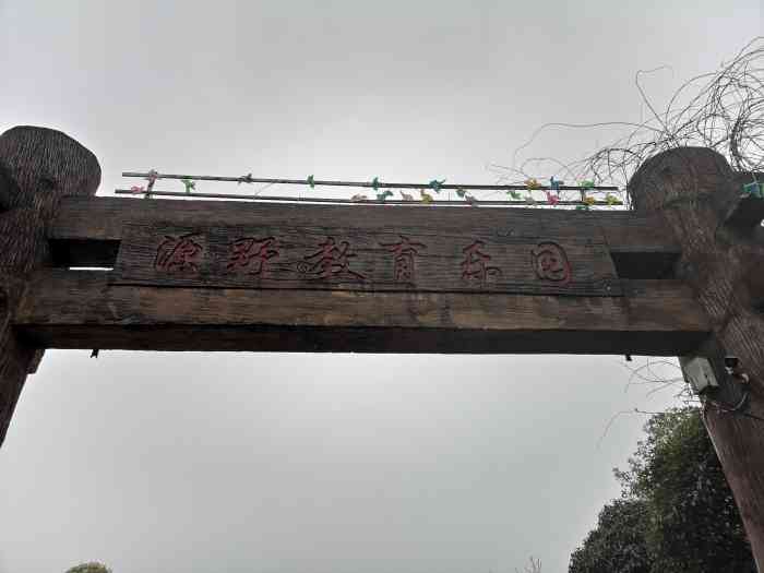 源野山庄-"很精心的布置了活动场所,大人小孩都喜欢去.