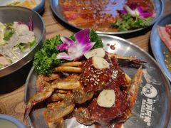 -明洞阿姨·韩式酱蟹烤肉·创意料理(三元桥店)