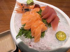 刺身三点拼盘-九井澤精致料理(金茂店)