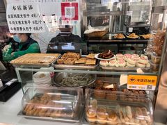 面包甜点陈列柜-老磁器口豆汁店(天坛店)