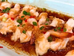 金银蒜蒸凤尾虾-绿茶餐厅(成都大悦城店)