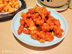 菠萝咕咾肉-吕氏疙瘩汤·海鲜新鲁菜(凯德mall新都心店)