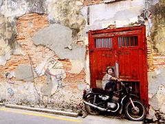 -槟城街头艺术街区