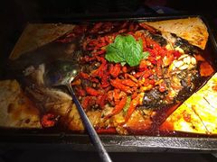 -探鱼·鲜青椒爽麻烤鱼(三水广场店)