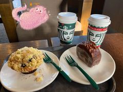 蓝莓芝士麦芬-星巴克(新都会店)