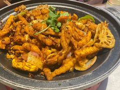 干锅牛蛙-渝蛙馆(新百店)