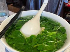 泉水贝丝煮苋菜-四季民福烤鸭店(王府井灯市口店)