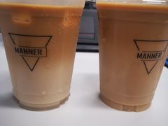清橙燕麦拿铁-Manner Coffee(凌空SOHO店)
