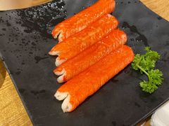 日式蟹肉棒-新石器烤肉(南站店)