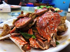 姜葱炒花蟹-明记海鲜大排档(巽寮湾店)