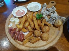 台湾传统小吃拼盘-芒果爆爆(东海缤纷店)