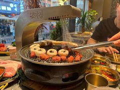 -草家酱蟹炭火烤肉店(珲春南路一店)