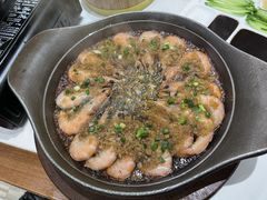 铁板生煎虾-再回头私房菜·老南京菜