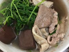 益母草猪血汤-田海鹰美食店