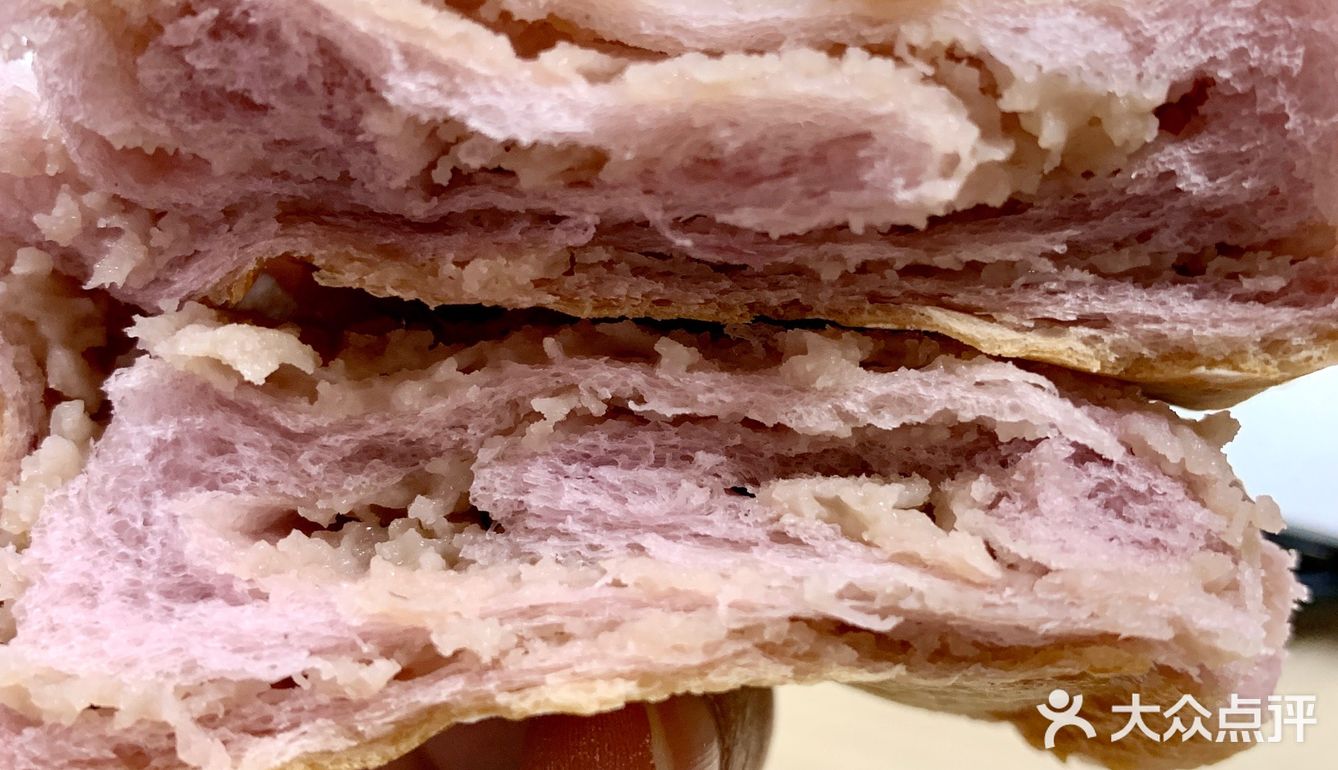 芋泥紫薯脑袋一定不能错过—空口吃陷的面包