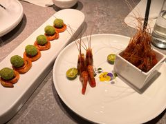 葱油饼鹅肝-木守西溪溪隐餐厅