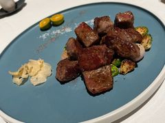 青柠海盐煎和牛粒-广州富力丽思卡尔顿酒店·丽轩·粤菜