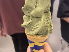 地球色抹茶椰子冰淇淋-宜家·瑞典风味餐厅(烟台路店)
