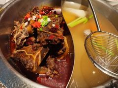 牛肉火锅-左庭右院鲜牛肉火锅(金山万达店)