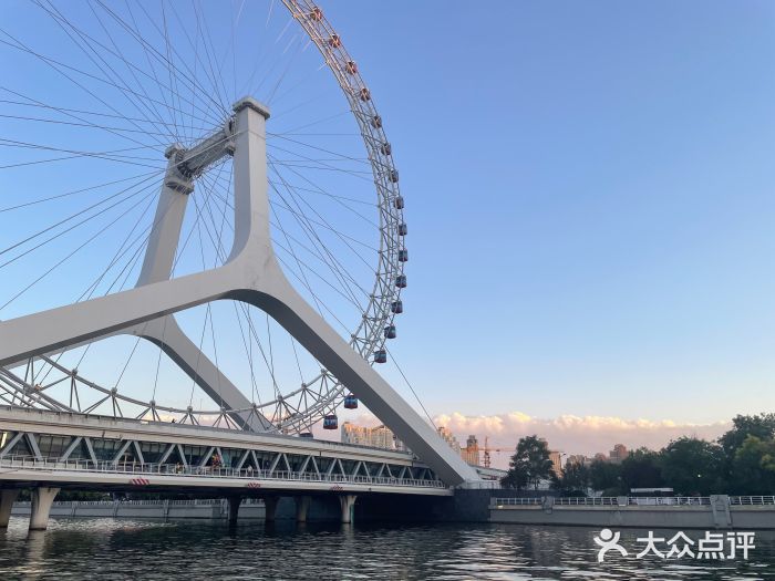 天津之眼摩天轮图片