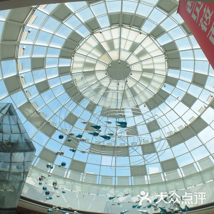 万达广场半透明圆顶图片-北京综合商场-大众点评网