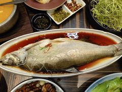 鸡汁太湖大白水鱼-江太极江浙菜(马桥万达广场店)