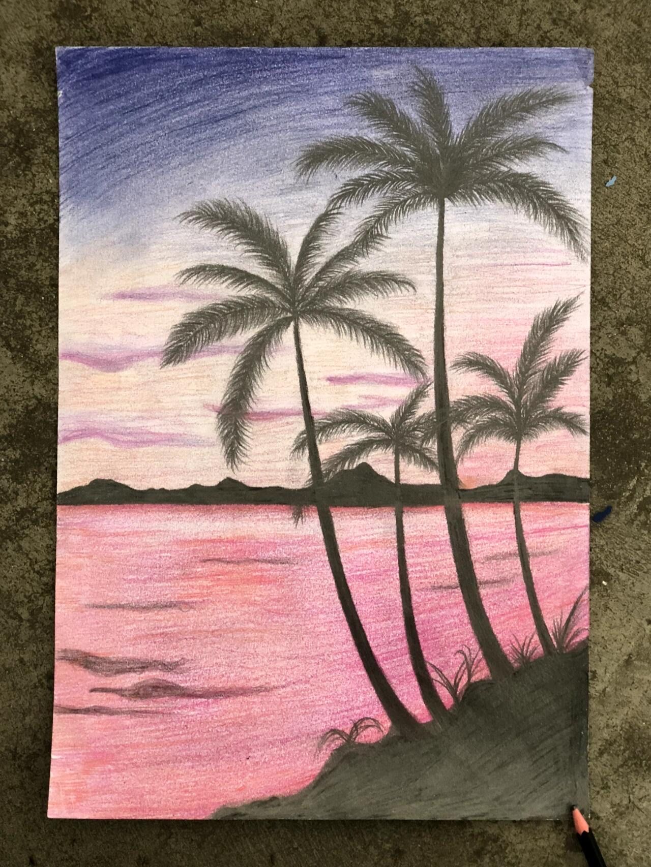 彩铅画(含步骤图)温柔是永恒的主旋律