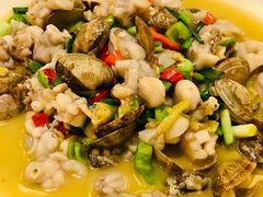 酸汤花甲牛蛙-古铺良食(柯城店)