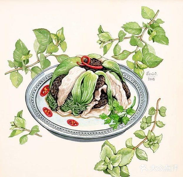 手绘可口的美食[调皮]～