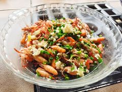 葱爆虾-听风阁农家私房菜茶楼(龙坞店)