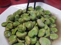 清炒蠶豆-长廊饭店(锦溪古镇店)