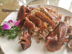 失传菜脆皮糯米鸡-水乡人家私房菜(逢简店)