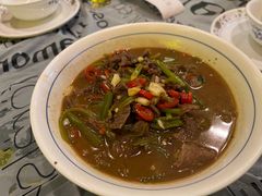 芹菜牛肉-古道村落(温汤店)