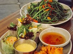 虎虾香芒米纸卷·榴莲汁-CHINCHIN 青青·泰国料理(万象食家店)