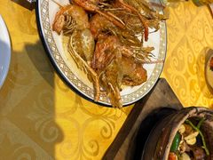 爆炒膏油虾-天宝食坊·啫啫煲大排档(西华路店)