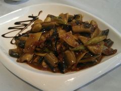 大蒜烧鳝段-峨嵋酒家(德内店)