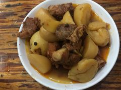 土豆烧排骨-雨田饭店(华兴东街店)