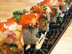 火炙三文鱼卷-活鳗饭·鹅肝范儿(高碑店店)