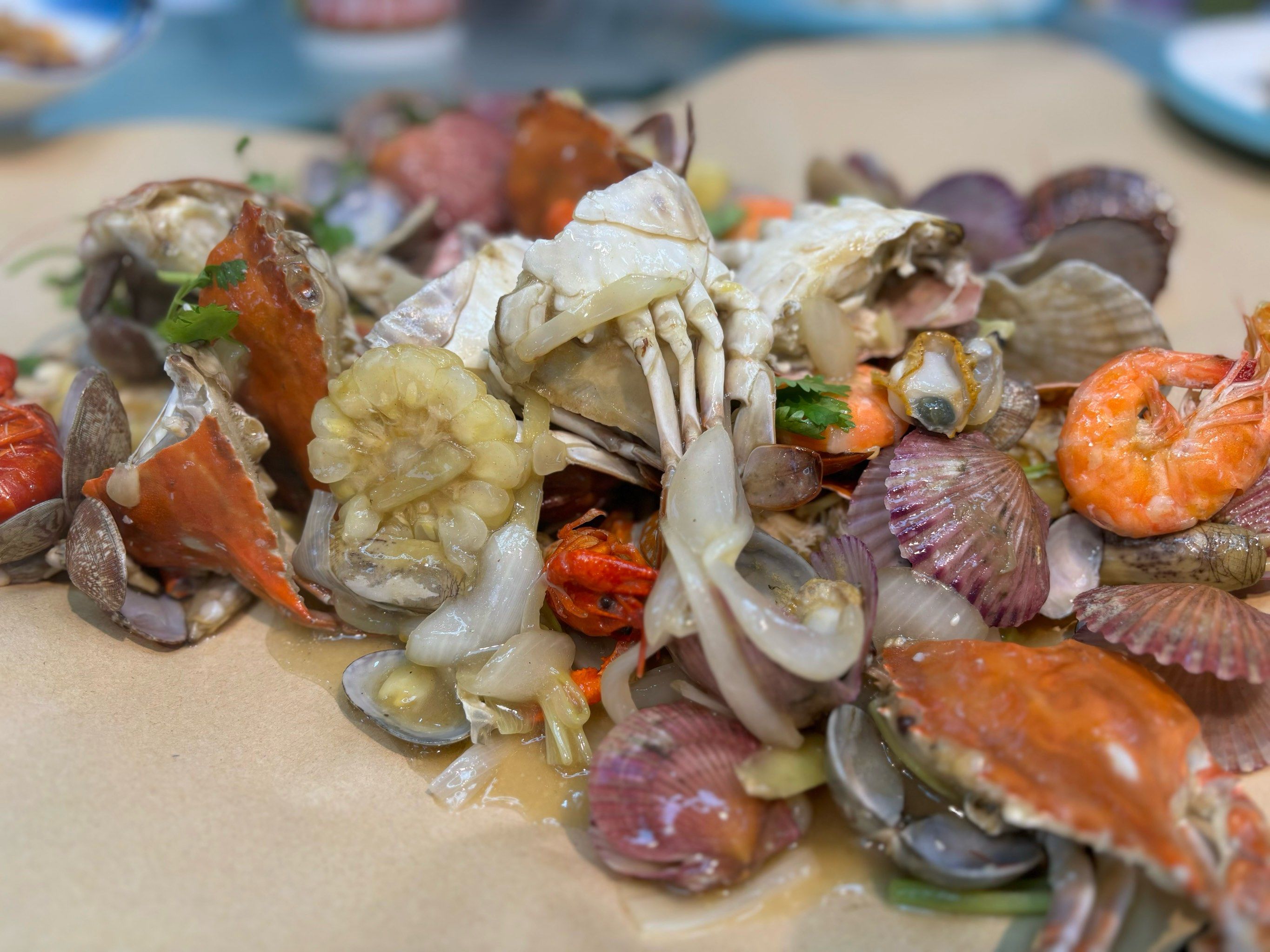 秦皇岛的海鲜大餐