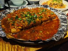 铁板包浆豆腐-陈麻婆豆腐总店