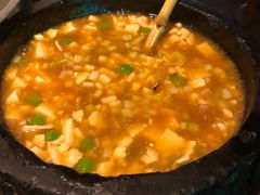 石锅鸡汤豆腐-绿茶餐厅(华联万柳店)