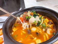 番茄牛肉剪刀面-九毛九西北菜(大东海店)