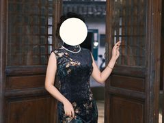 -暮晚尘香汉服旗袍