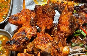 Charcoal-Grilled Garlic Pork Ribs
